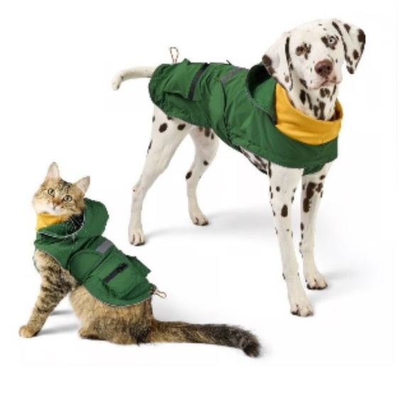 Dog and Cat Sporty Tech Cargo Jacket - The Cuddle Collab with Baloo & Pan
 - Picture 1 of 12